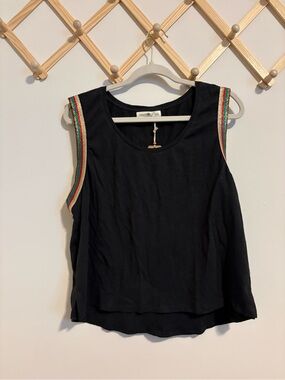 NWT Natural Life Black Tank size Large XL
